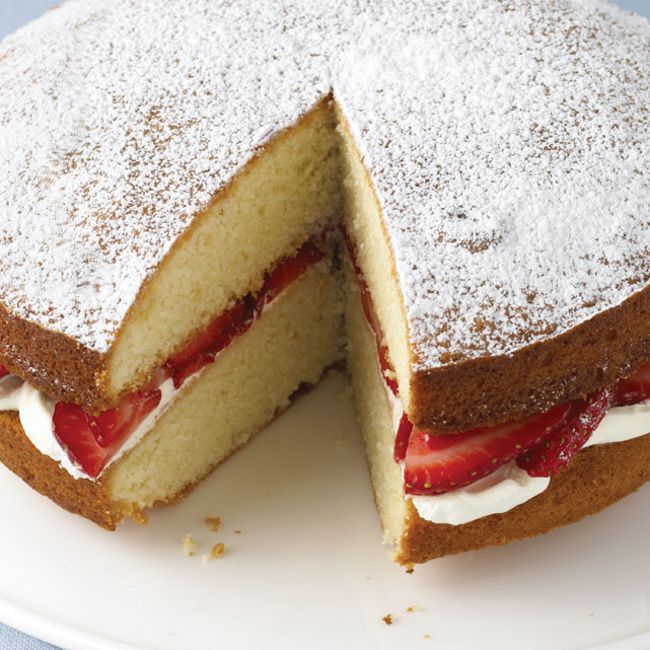 Strawberry & Cream Victoria Sandwich