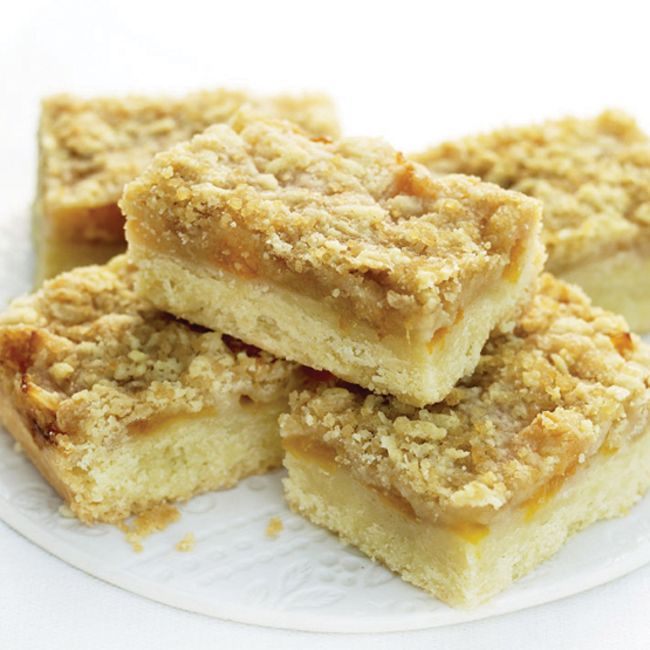 Apricot Crumble Shortbread