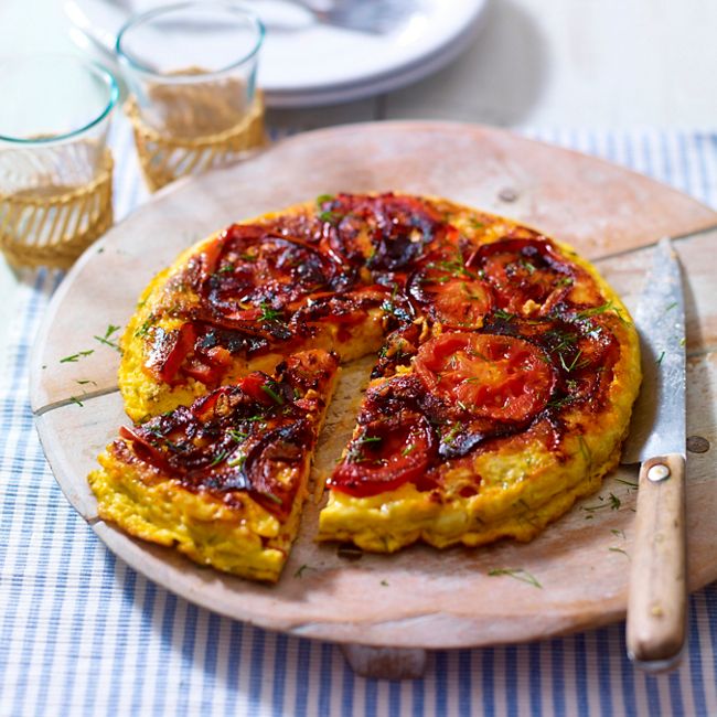 Greek Tomato Omelette