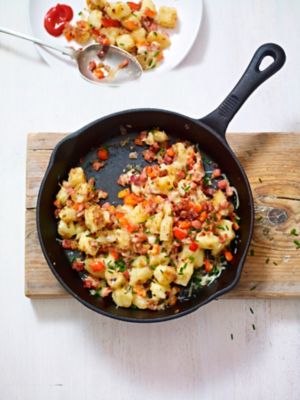 Potato, Pancetta & Red Onion Hash