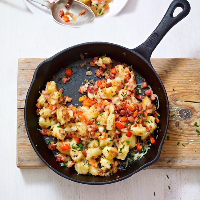 Potato, Pancetta & Red Onion Hash