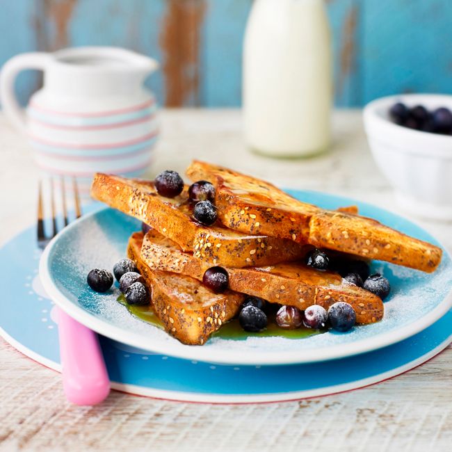 French Toast With Blueberries