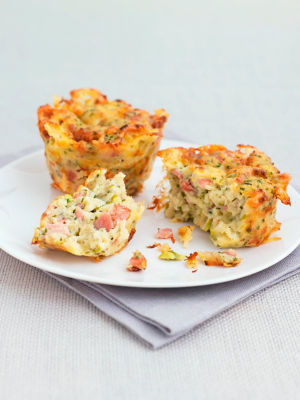 Savoury Cheese & Bacon Muffins