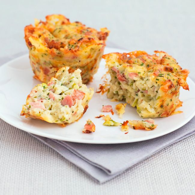Savoury Cheese And Bacon Muffins