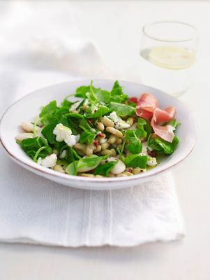 Mixed Bean & Goat's Cheese Salad