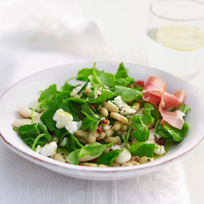 Mixed Bean & Goat’s Cheese Salad
