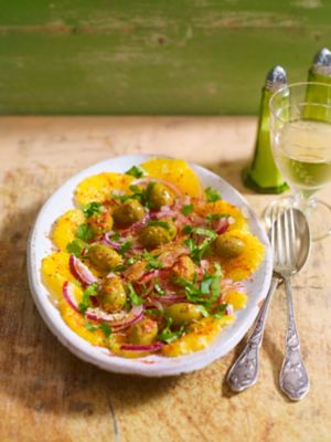 Orange Salad With Olives