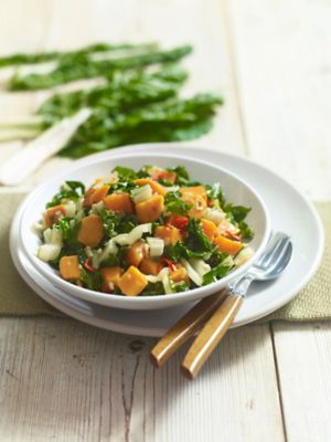 Swiss Chard & Sweet Potato Salad