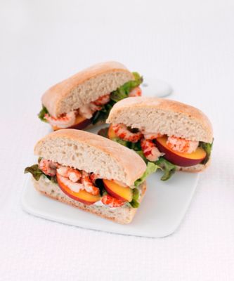 Crayfish Panini With Herbed Mayonnaise