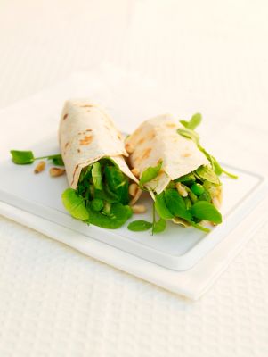 Courgette & Pea Mini Tortillas