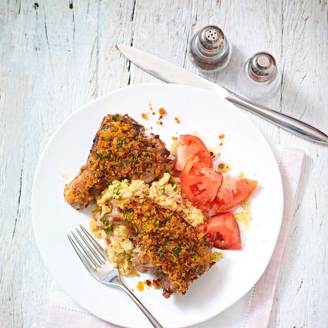 Harissa-spiced Lamb Chops