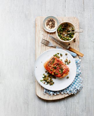 Veal Scaloppine With Salsa Verde