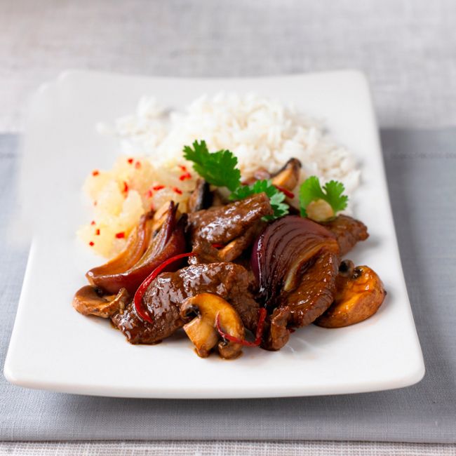 Beef With Soy & Lime And Grapefruit & Ginger Salsa