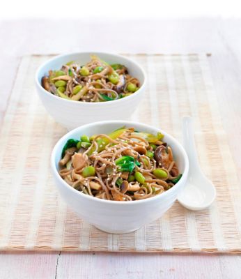 Mixed Mushroom & Pak Choi Stir-fry
