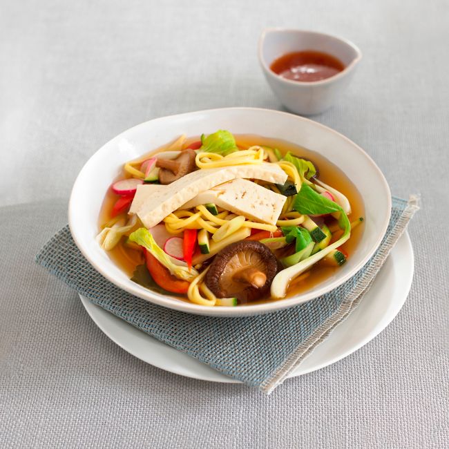 Vegetable Ramen Noodle Bowl