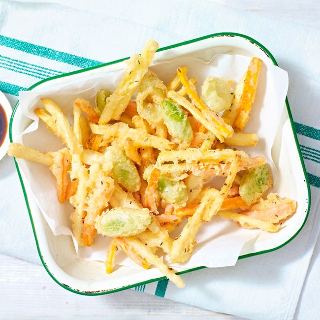 Mixed Root Tempura