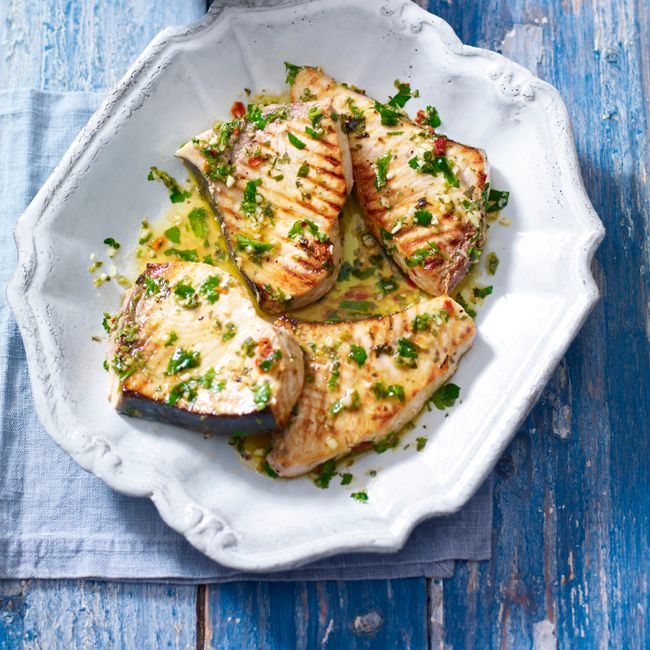 Swordfish In Salmoriglio