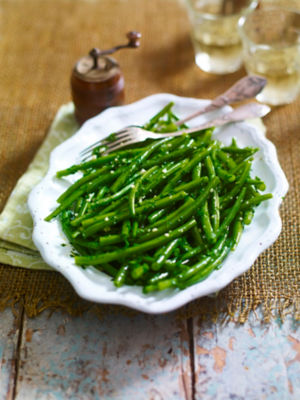 Green Beans With Parsley