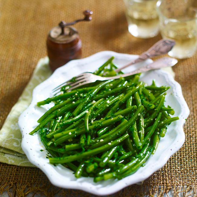 Green Beans With Parsley