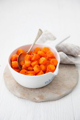 Glazed Carrots With Nutmeg