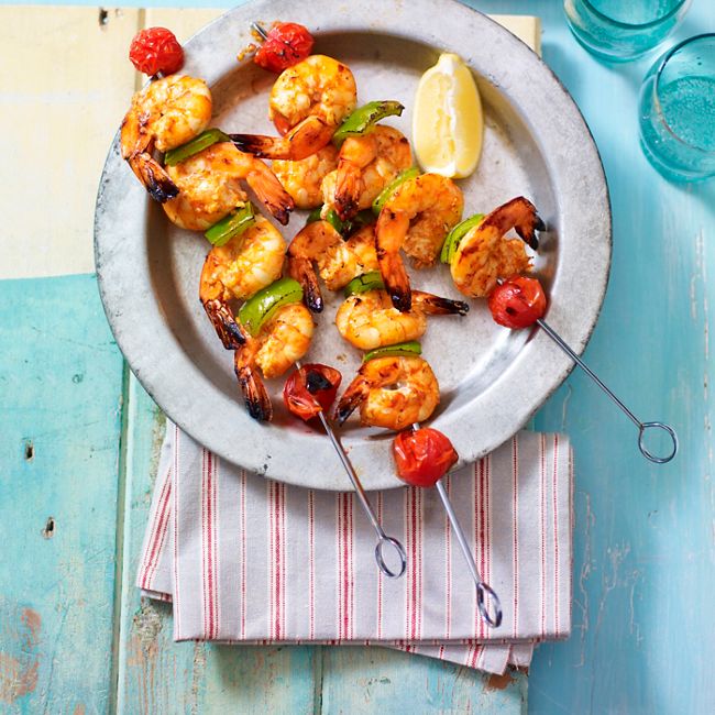 Prawn Kebabs