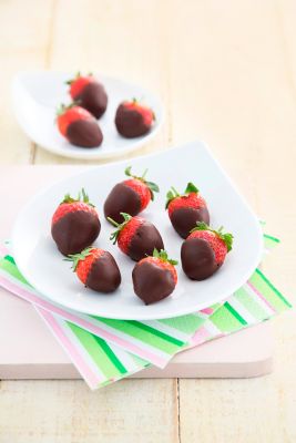 Chocolate-dipped Strawberries