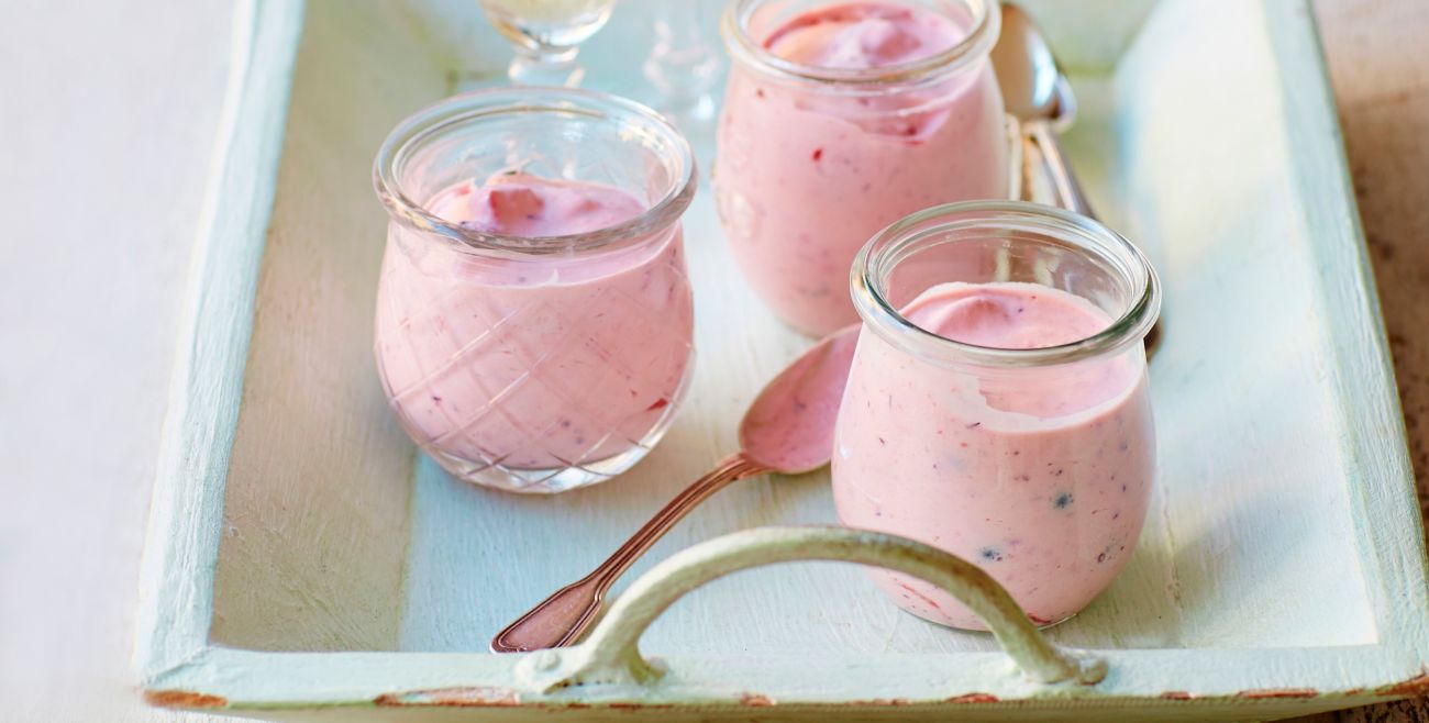 Summer Fruit Fool in Jars