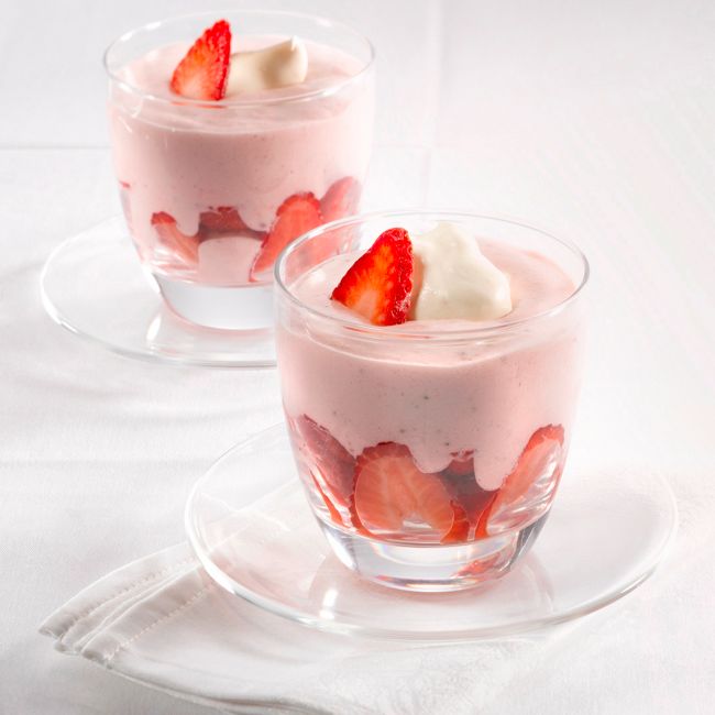 Classic Strawberry Mousse