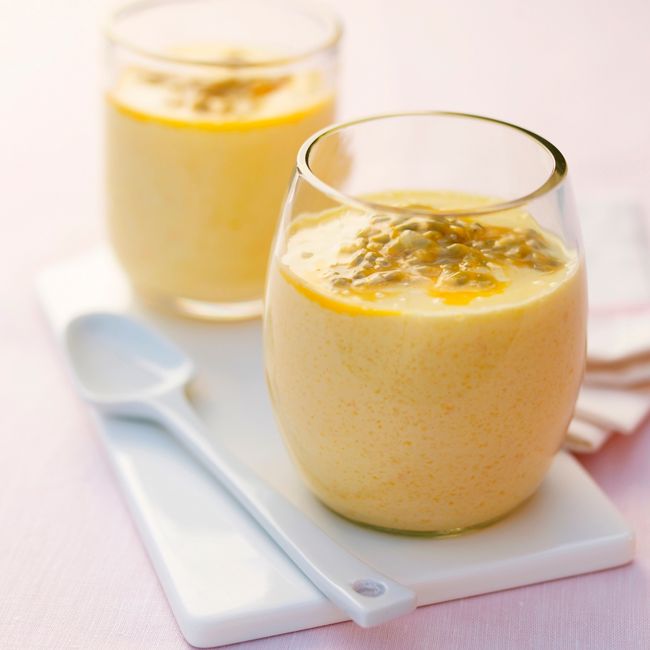 Mango, Orange & Passion Fruit Fool