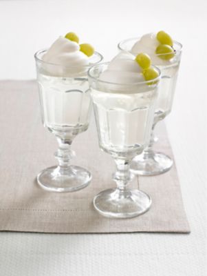 Elderflower Jelly With Grapes