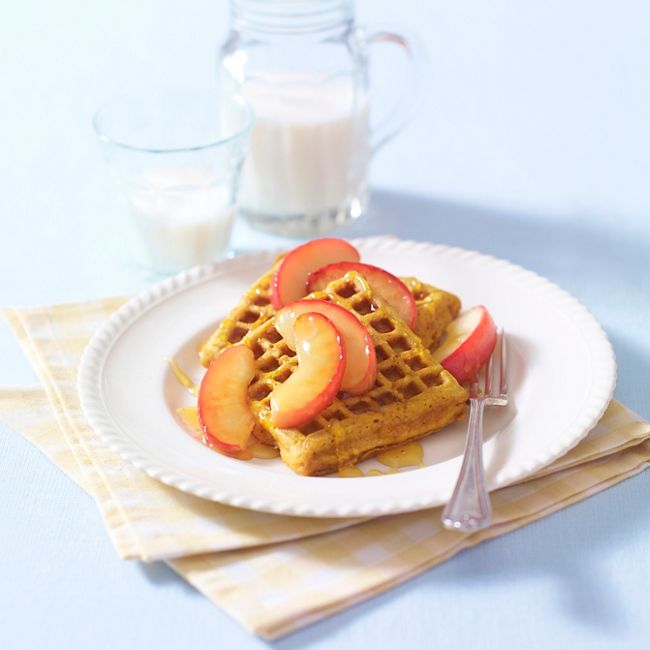 Pumpkin & Cinnamon Waffles
