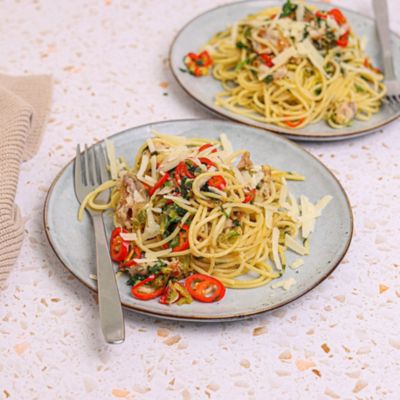 Crab & Lemon Fettuccine