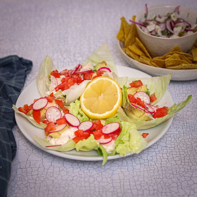 Crab Lettuce Wraps
