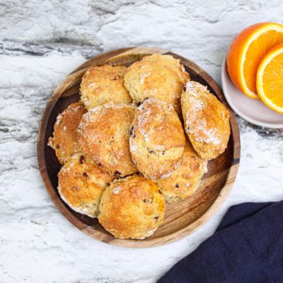 Cranberry & Orange Scones