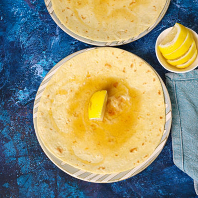 Crêpes with Lemon & Honey