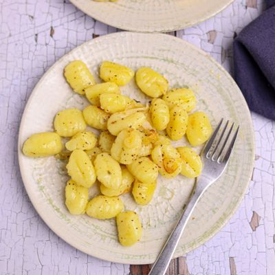 Crispy Fried Gnocchi
