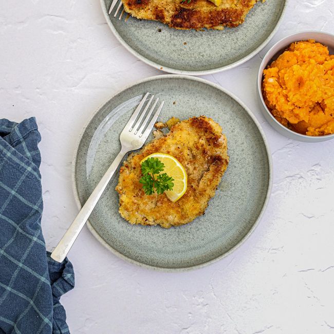 Crispy Lemon & Parmesan Veal