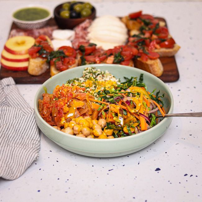 Crispy Vegetable Buddha Bowl
