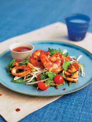 Crunchy Thai Seafood Salad