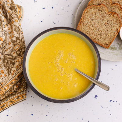 Curried Sweetcorn Soup