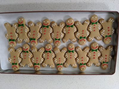 Christmas gingerbread men