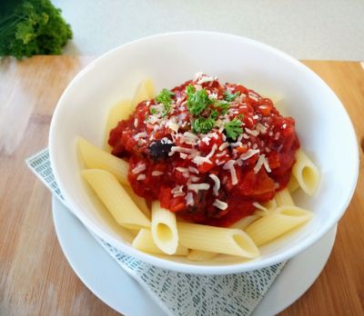 Chicken Cacciatore (low FODMAP)