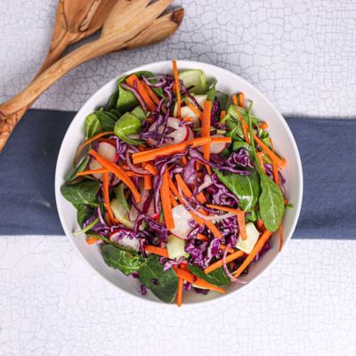 Dairy Free Coleslaw with Bok Choi