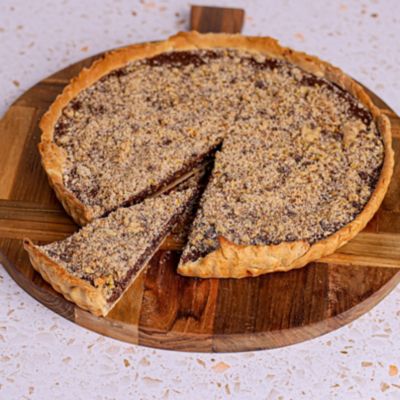 Dark Chocolate Orange Shoofly Pie