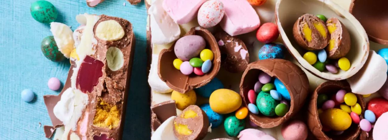 Easter egg rocky road