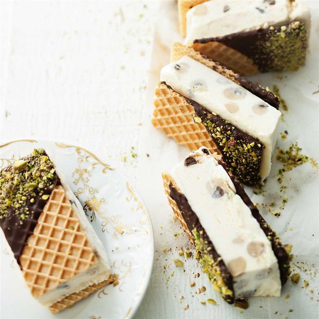 Cookie-dough Ice-cream Sandwiches