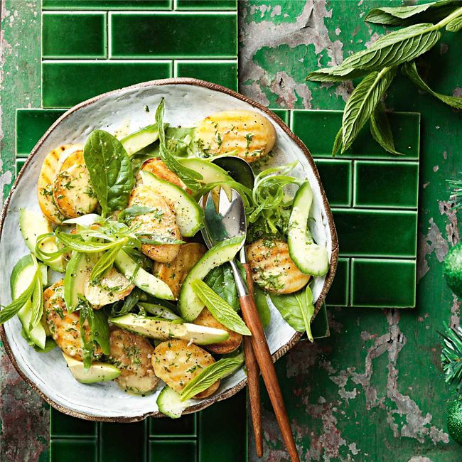 Potato, Cucumber & Avocado Salad