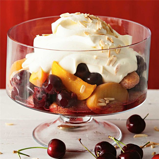 Summer Fruit Trifle