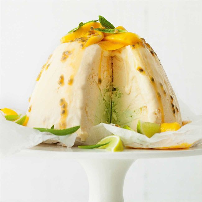 Tropical Ice-cream Pudding