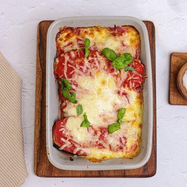 Delicious Eggplant Parmigiana